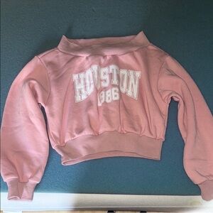 Pink Houston 1986 Sweatshirt